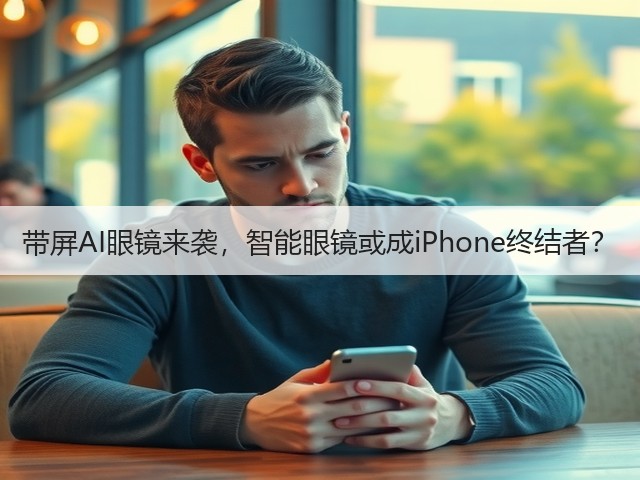 带屏AI眼镜来袭，智能眼镜或成iPhone终结者？(图3)