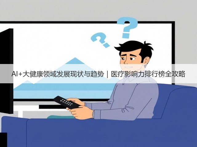 AI+大健康领域发展现状与趋势｜医疗影响力排行榜全攻略(图1)