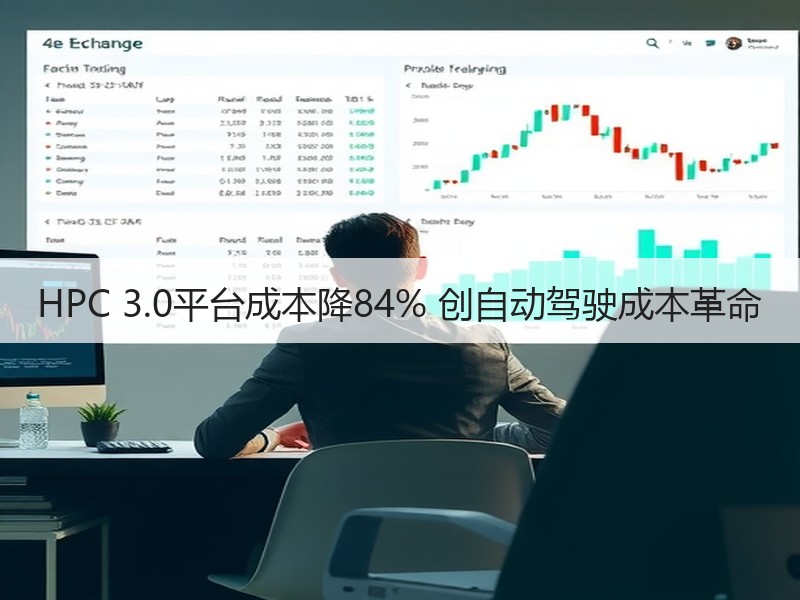 HPC 3.0平台成本降84% 创自动驾驶成本革命