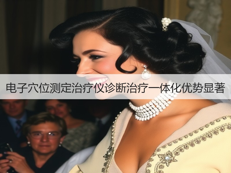 电子穴位测定治疗仪诊断治疗一体化优势显著