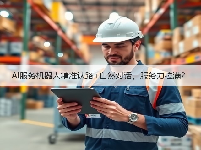 AI服务机器人精准认路+自然对话，服务力拉满？(图2)