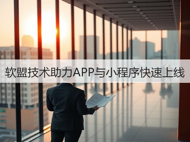 软盟技术助力APP与小程序快速上线(图2)