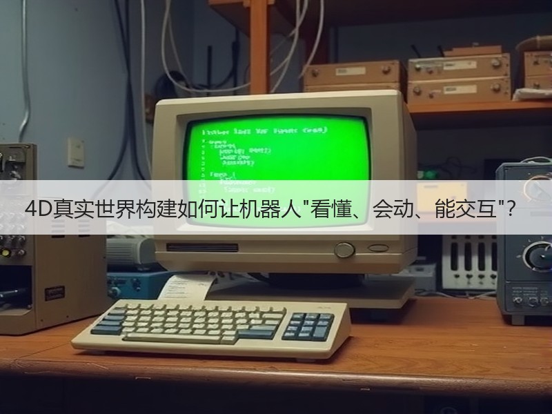 4D真实世界构建如何让机器人