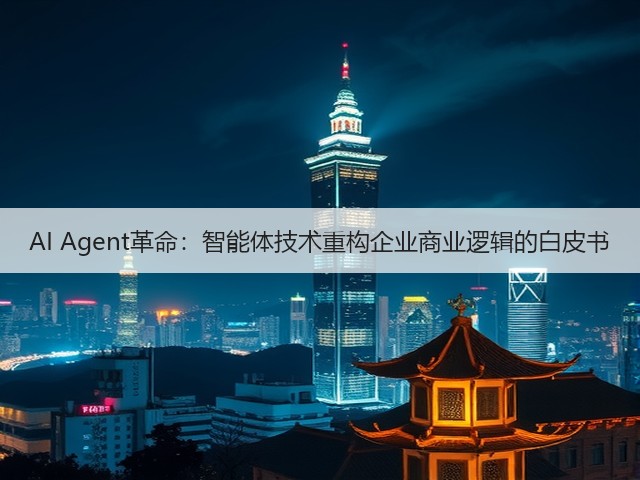 AI Agent革命：智能体技术重构企业商业逻辑的白皮书(图1)