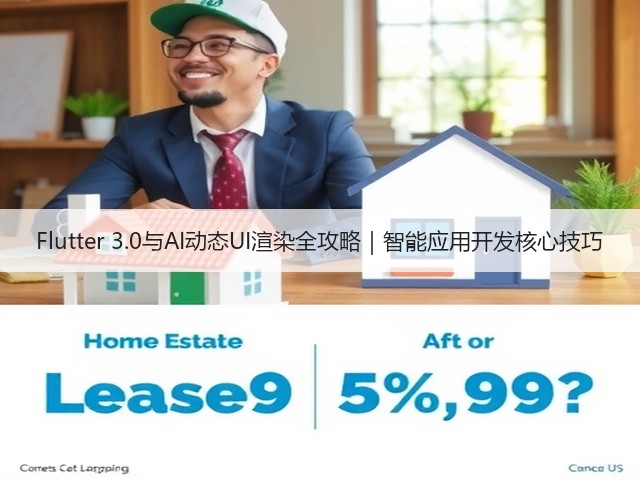 Flutter 3.0与AI动态UI渲染全攻略｜智能应用开发核心技巧(图2)