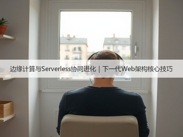 边缘计算与Serverless协同进化｜下一代Web架构核心技巧(图1)