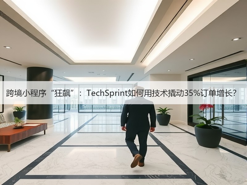跨境小程序“狂飙”：TechSprint如何用技术撬动35%