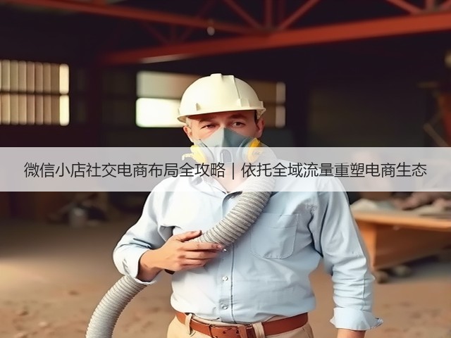 微信小店社交电商布局全攻略|依托全域流量重塑电商生态(图2) 微信小店社交电商布局全攻略|依托全域流量重塑电商生态(图2)