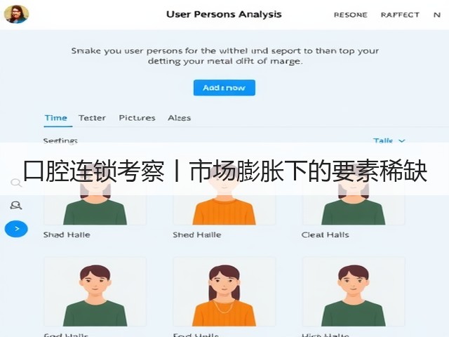 口腔连锁考察丨市场膨胀下的要素稀缺(图3)