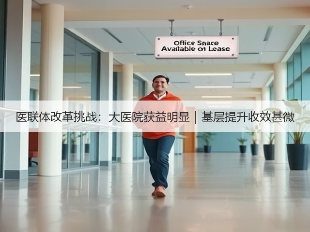 医联体改革挑战：大医院获益明显｜基层提升收效甚微(图1)