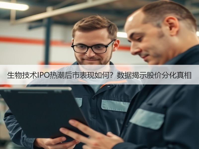 生物技术IPO热潮后市表现如何？数据揭示股价分化真相