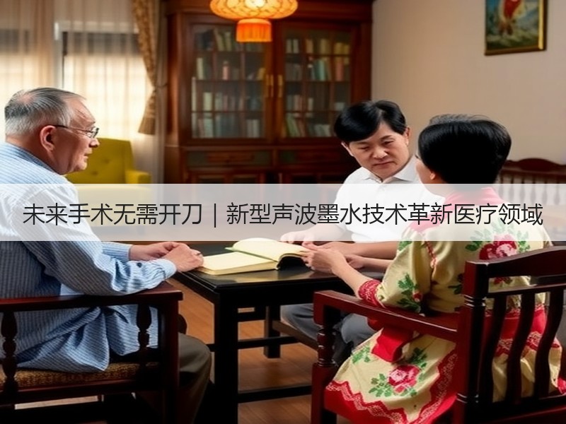 未来手术无需开刀｜新型声波墨水技术革新医疗领域