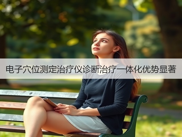 电子穴位测定治疗仪诊断治疗一体化优势显著(图1)