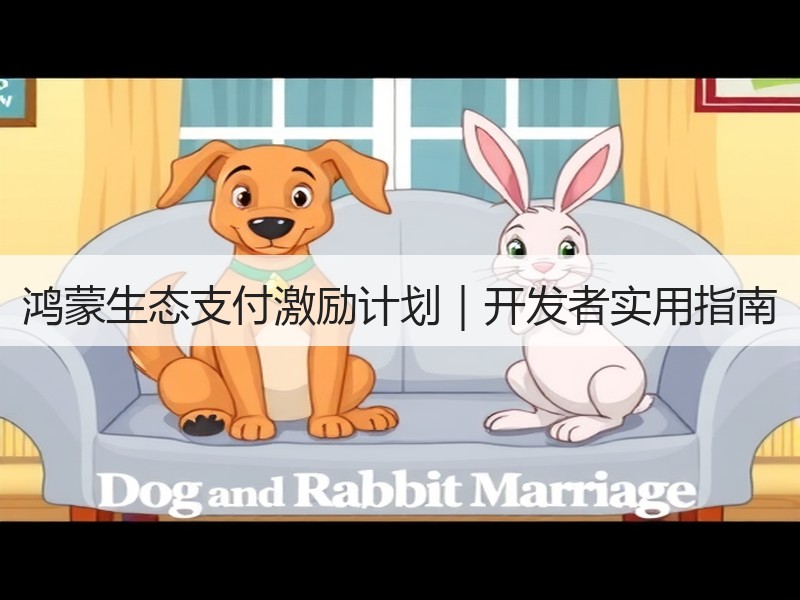 鸿蒙生态支付激励计划｜开发者实用指南