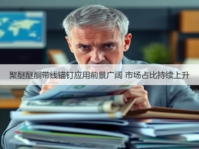 聚醚醚酮带线锚钉应用前景广阔 市场占比持续上升(图2)