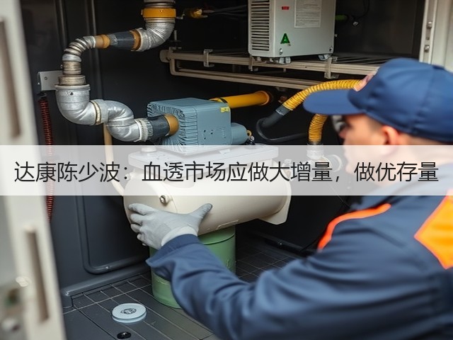 达康陈少波:血透市场应做大增量,做优存量(图3) 达康陈少波:血透市场应做大增量,做优存量(图3)