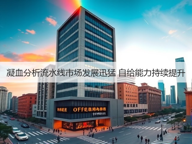 凝血分析流水线市场发展迅猛 自给能力持续提升(图1) 凝血分析流水线市场发展迅猛 自给能力持续提升(图1)