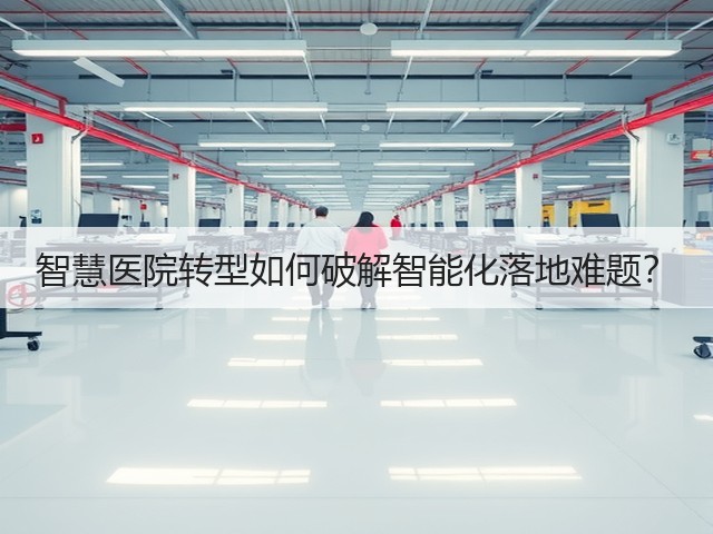 智慧医院转型如何破解智能化落地难题？(图1)