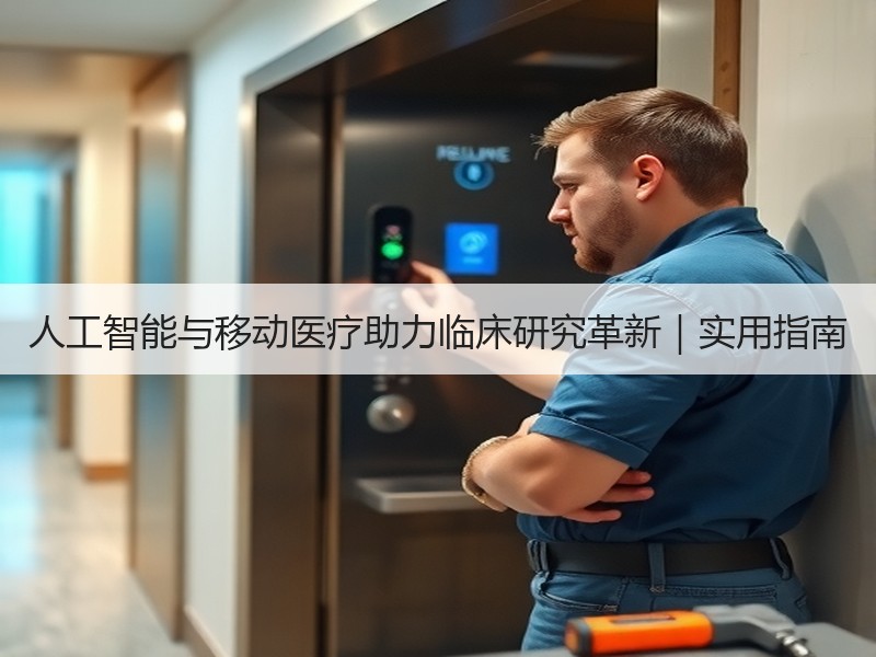 人工智能与移动医疗助力临床研究革新｜实用指南