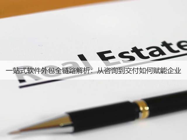 一站式软件外包全链路解析：从咨询到交付如何赋能企业(图2)