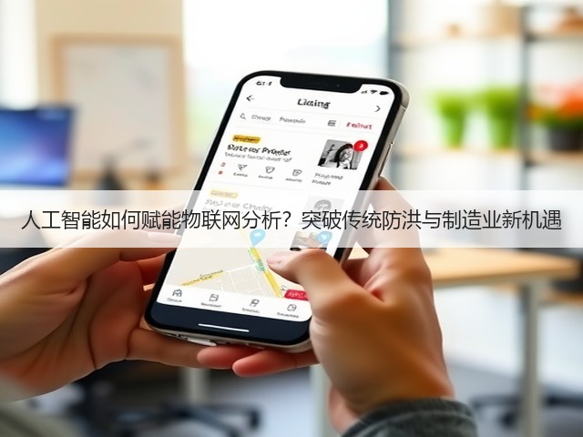 人工智能如何赋能物联网分析？突破传统防洪与制造业新机遇(图1)
