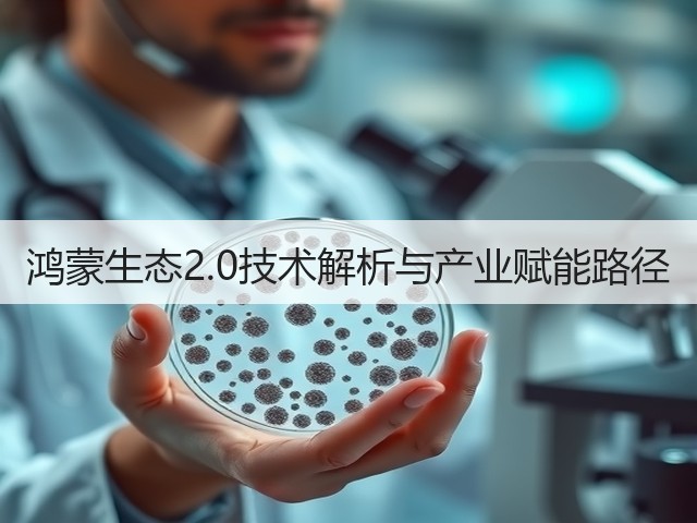 鸿蒙生态2.0技术解析与产业赋能路径(图3)