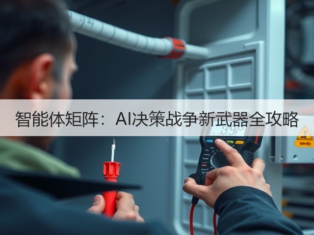 智能体矩阵:AI决策战争新武器全攻略(图1) 智能体矩阵:AI决策战争新武器全攻略(图1)