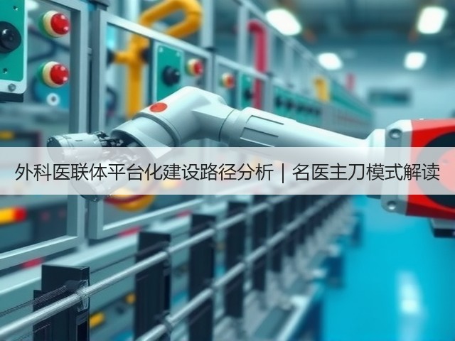 外科医联体平台化建设路径分析｜名医主刀模式解读(图3)