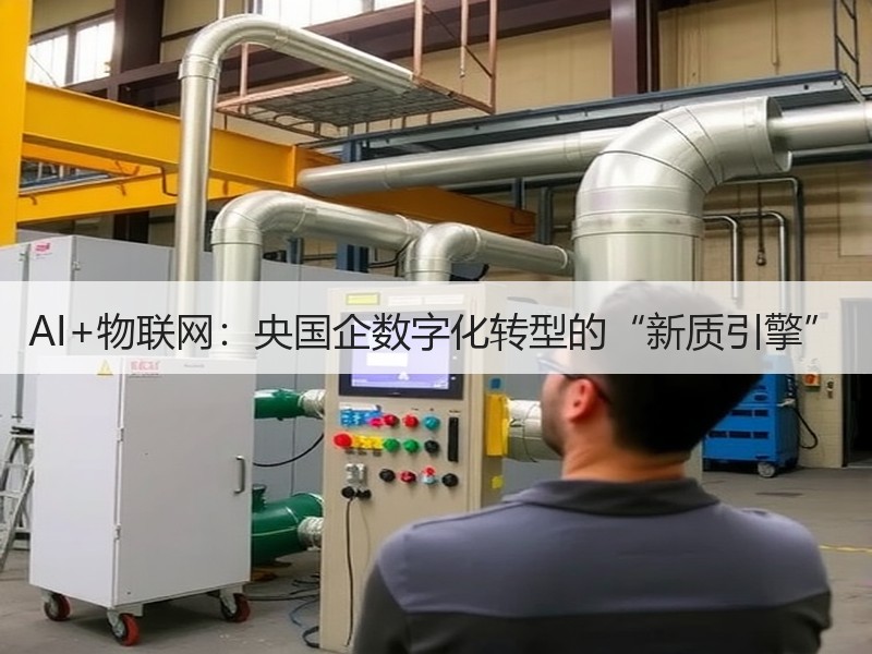 AI+物联网：央国企数字化转型的“新质引擎”