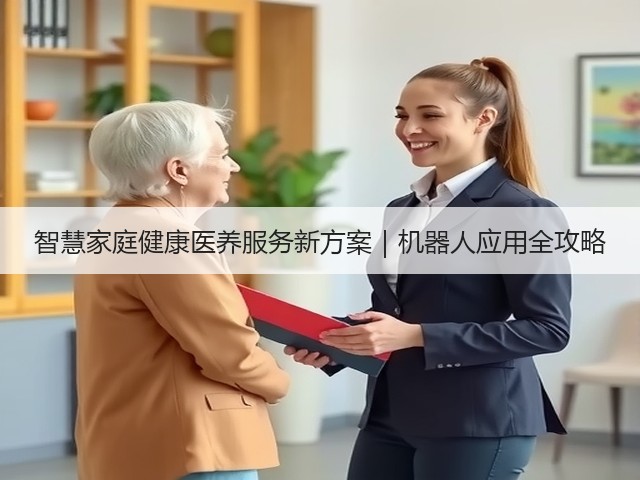 智慧家庭健康医养服务新方案｜机器人应用全攻略(图3)
