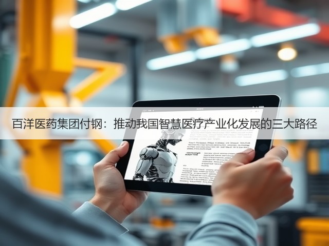 百洋医药集团付钢：推动我国智慧医疗产业化发展的三大路径(图3)