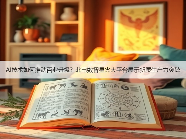 AI技术如何推动百业升级？北电数智星火大平台展示新质生产力突破(图2)
