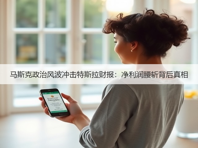 马斯克政治风波冲击特斯拉财报：净利润腰斩背后真相(图2)