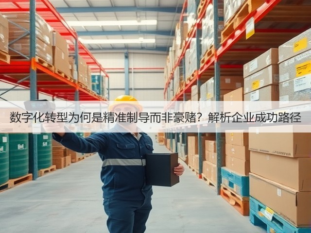 数字化转型为何是精准制导而非豪赌？解析企业成功路径(图3)