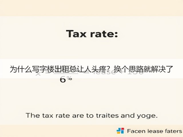 为什么写字楼出租总让人头疼？换个思路就解决了(图3)