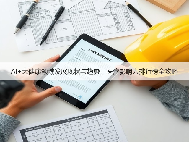 AI+大健康领域发展现状与趋势｜医疗影响力排行榜全攻略(图2)