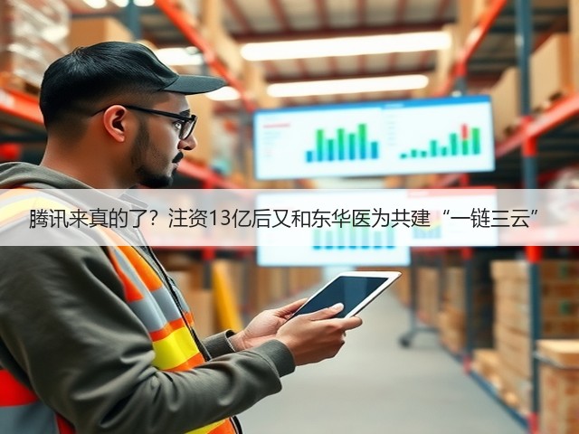 腾讯来真的了？注资13亿后又和东华医为共建“一链三云”(图2)