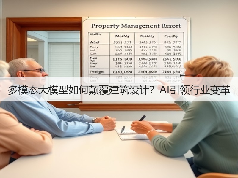 多模态大模型如何颠覆建筑设计？AI引领行业变革