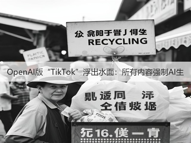 OpenAI版“TikTok”浮出水面:所有内容强制AI生(图3) OpenAI版“TikTok”浮出水面:所有内容强制AI生(图3)