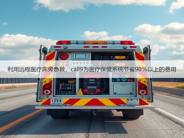 利用远程医疗床旁急救，call9为医疗保健系统节省90％以上的费用(图2)