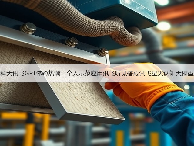 科大讯飞GPT体验热潮！个人示范应用讯飞听见搭载讯飞星火认知大模型(图1)