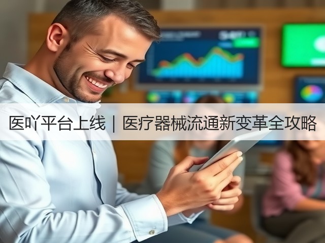 医吖平台上线｜医疗器械流通新变革全攻略(图1)