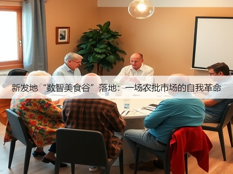 新发地“数智美食谷”落地：一场农批市场的自我革命
