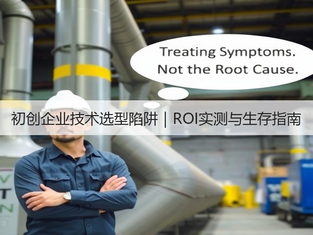 初创企业技术选型陷阱｜ROI实测与生存指南(图2)