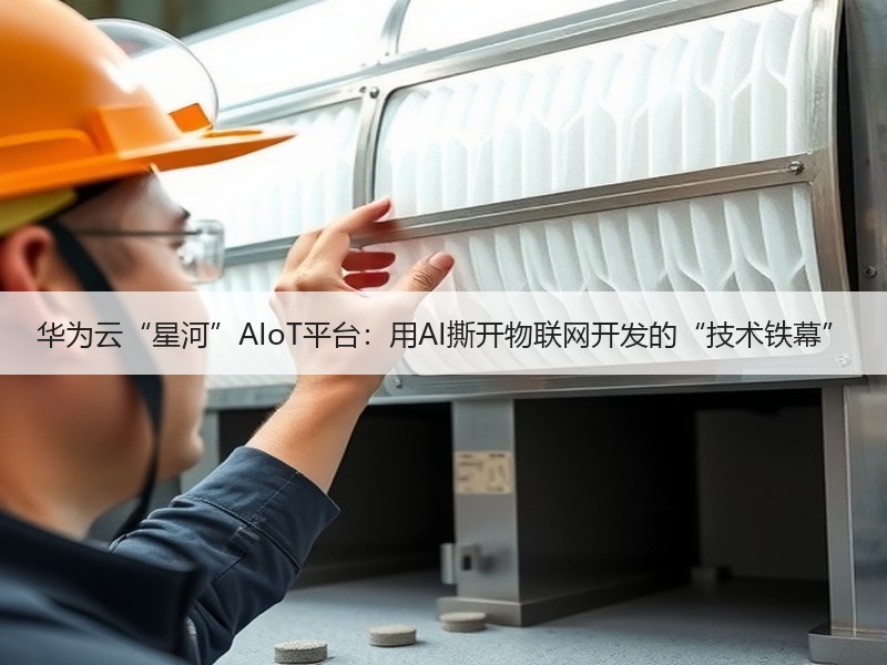 华为云“星河”AIoT平台：用AI撕开物联网开发的“技术铁幕