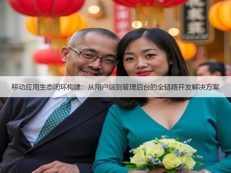 移动应用生态闭环构建：从用户端到管理后台的全链路开发解决方案