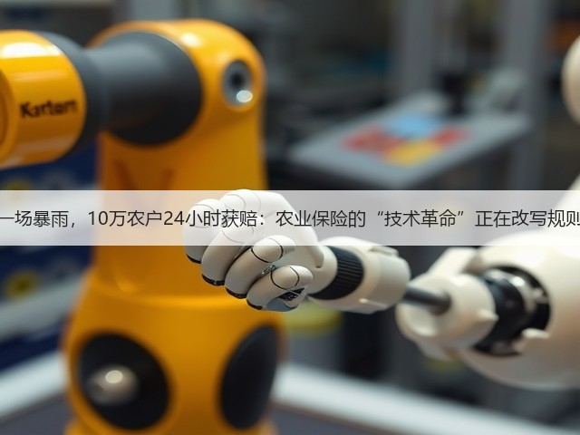 一场暴雨,10万农户24小时获赔:农业保险的“技术革命”正在改写规则(图3) 一场暴雨,10万农户24小时获赔:农业保险的“技术革命”正在改写规则(图3)