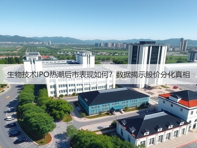 生物技术IPO热潮后市表现如何？数据揭示股价分化真相(图2)