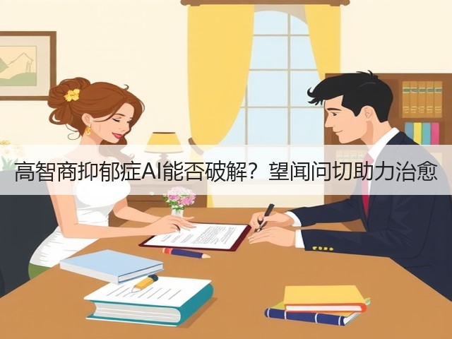高智商抑郁症AI能否破解？望闻问切助力治愈(图3)