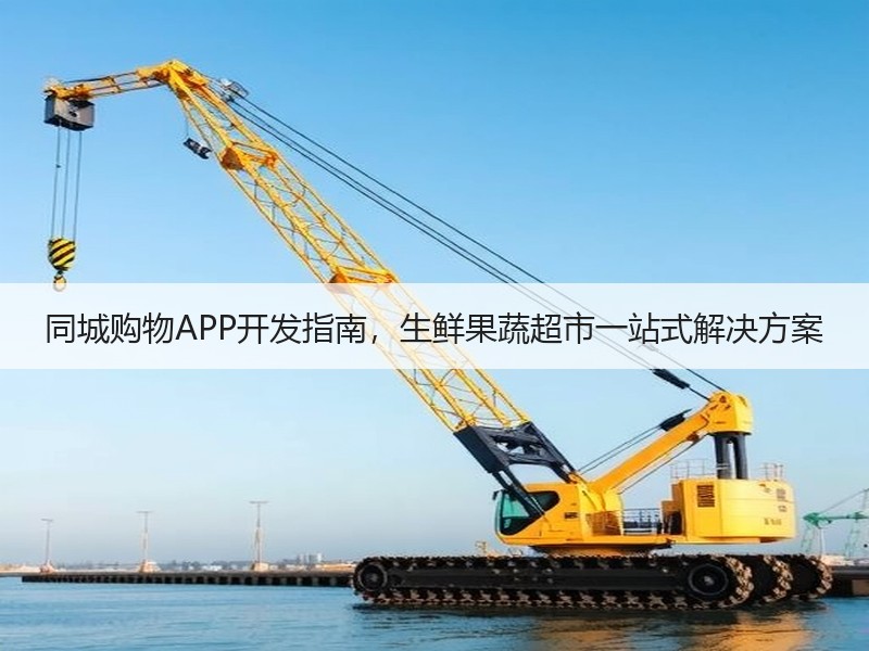 同城购物APP开发指南，生鲜果蔬超市一站式解决方案